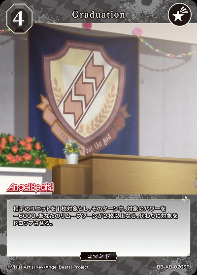 Graduation 【BB-AB-020SR】